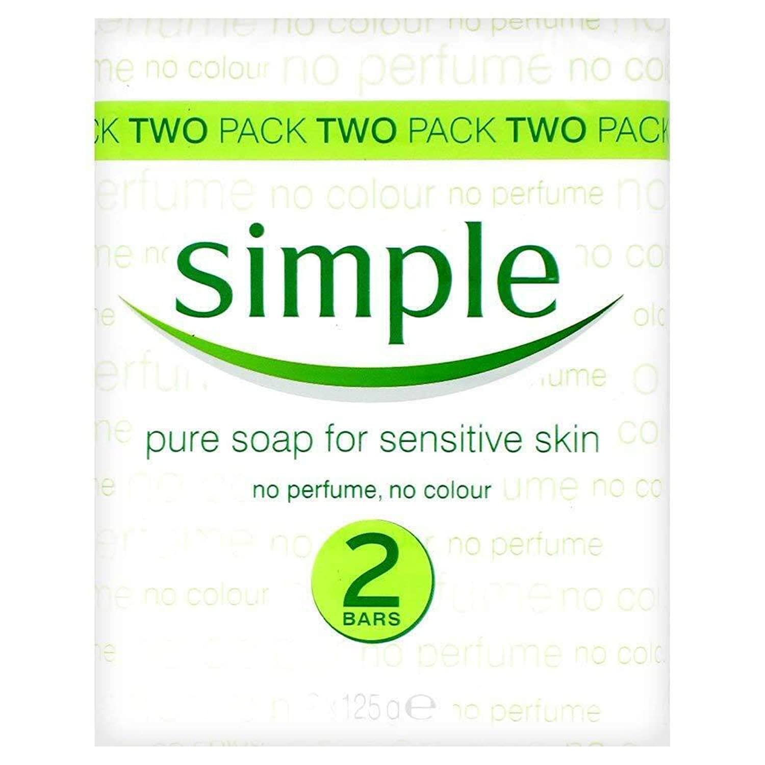 Product image of Simple Pure Soap For Sensitive Skin Women 2 ct 2 Count